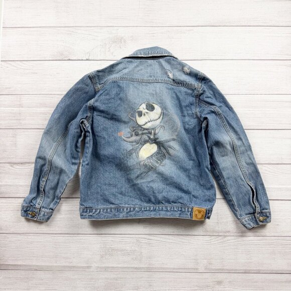 Disney Other - Disney Nightmare Before Christmas Jean Jacket